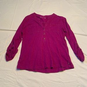 EXCELLENT CONDITION Magenta Eddie Bauer Top